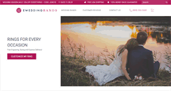 Desktop Screenshot of e-weddingbands.com